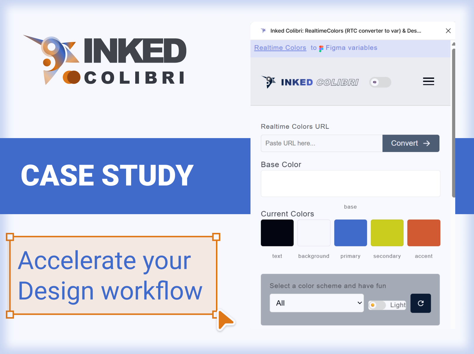 Inked Colibri Figma Plugin Interface