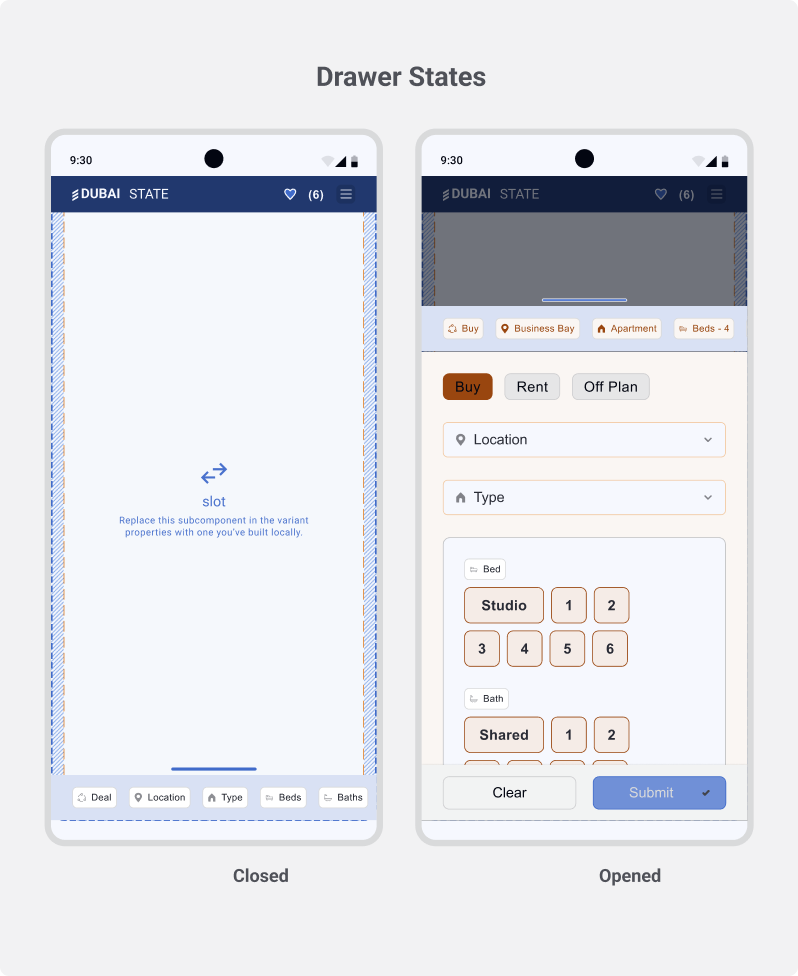 Replace Style Path interface example
